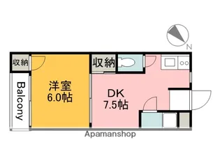広島県広島市安佐南区長束3丁目【マンション】の間取り