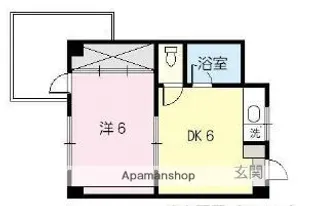 岩本ビル【5階】の間取り