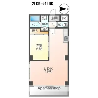 祇園第一ビル【3階】の間取り