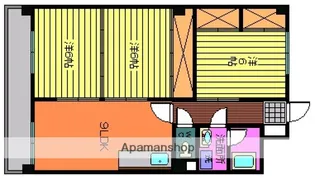 庚午グリーンハイム【3階】の間取り
