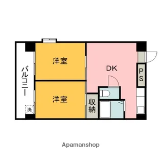 第3柴田ビル【4階】の間取り