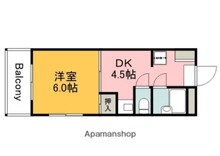 広島県広島市南区翠2丁目【マンション】の間取り