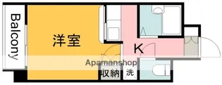 エステートベネフィット5フルタ【3階】の間取り