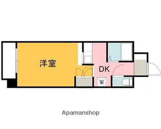 エステートベネフィット5フルタ【5階】の間取り