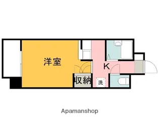 エステートベネフィット5フルタ【4階】の間取り