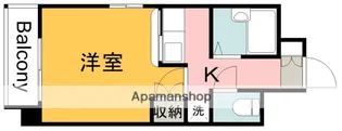 エステートベネフィット5フルタ【5階】の間取り
