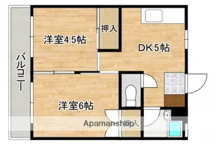 タカハシビル【2階】の間取り
