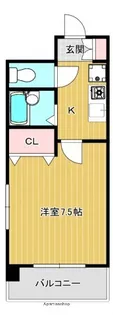 ソシア舟入【402号室】の間取り