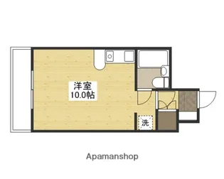 清水ハイツ【2階】の間取り