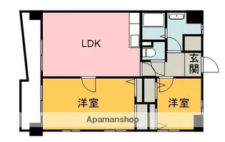 東雲マンション【5階】の間取り