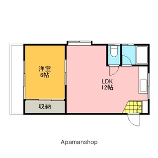 府中城ケ丘ビル【2階】の間取り
