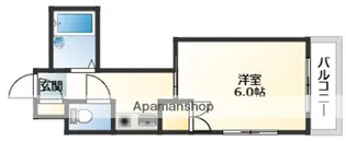 ヴィラ千田【3階】の間取り