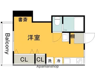 ウェール千田町【1階】の間取り
