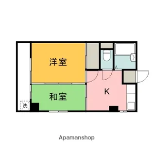 引地ビル【301号室】の間取り
