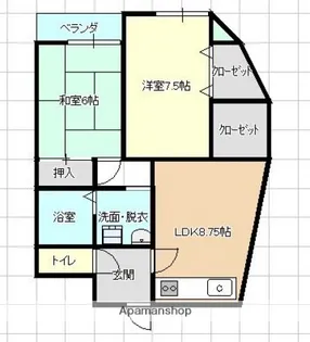ネオライフ舟入【10階】の間取り