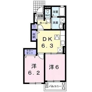 フリーデTM【1階】の間取り