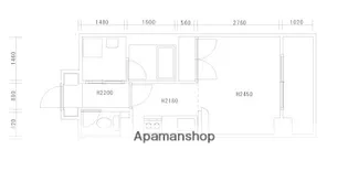 ルアーブル宇品【4階】の間取り