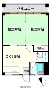 第1旭ビル【307号室】の間取り