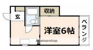 SS栄ビル【1階】の間取り
