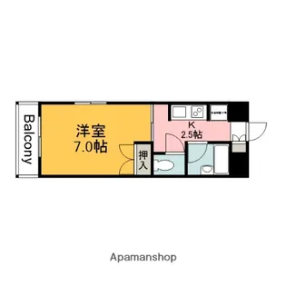 トロール小野原【301号室】の間取り