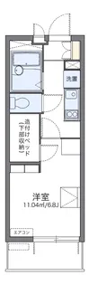 レオパレスARCADIA A【306号室】の間取り