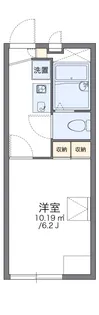 レオパレス光南【2階】の間取り