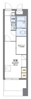 レオパレス国泰寺【1501号室】の間取り