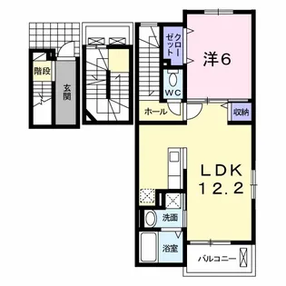 ヴィラコンフォート【3階】の間取り