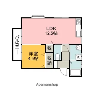 Nコーポ【2階】の間取り