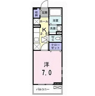 ルミナスA【1階】の間取り