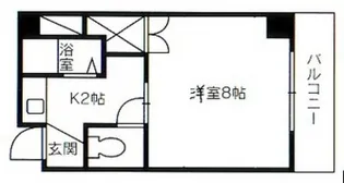 ハーモニー光町【501号室号室】の間取り