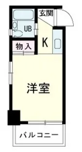 リバーサイド庚午【302号室号室】の間取り