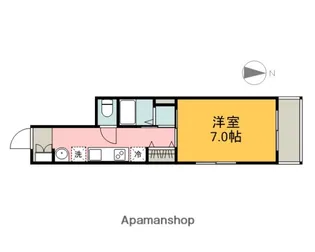 藤井メゾン【101号室】の間取り
