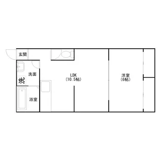 サンライフSUGIHARA【202号室号室】の間取り