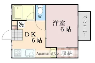 フローレンス2番館【2階】の間取り