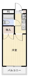西原マンション【302号室号室】の間取り