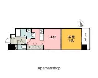 M・TERRAZA吉島東【13階】の間取り