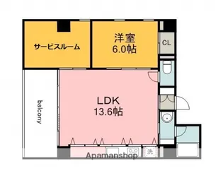 87G YOSHIJIMA AVE.【5階】の間取り