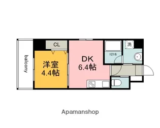 welsh.Sビル5【7階】の間取り