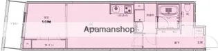 広島県広島市中区銀山町【マンション】の間取り
