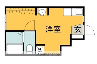 ポルトボヌール府中弐番館【1階】の間取り