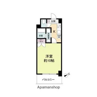 S−FORT中広通り (旧 サムティ中広通り)【2階】の間取り