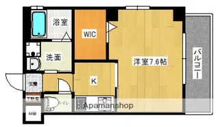 広島県広島市東区東蟹屋町【マンション】の間取り