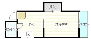 河原町ハイツ【503号室号室】の間取り
