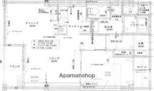 戸坂第一コーポラス【1階】の間取り