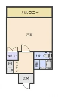 山下丹那ビル【404号室号室】の間取り