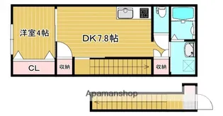RIDERE光南【3階】の間取り