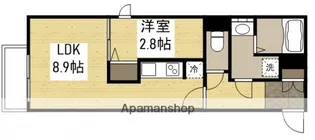 月光江波東弐番館【2階】の間取り