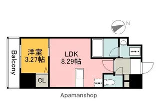 エネピア舟入【2階】の間取り