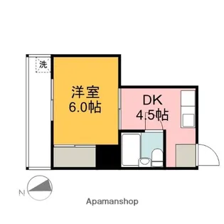 吉島ビル【2階】の間取り